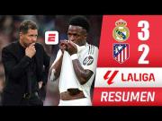 Real Madrid supera al Atlético de Madrid (3-2): Resumen por la fecha 29 de LaLiga