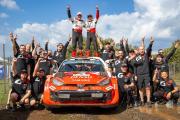 El japonés Takamoto Katsuta logra en Kenia su primera victoria en rally WRC