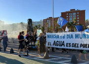 En Montevideo en Día Mundial del Agua /Se cumplió movilización en defensa del recurso y ambiente