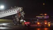 Un avión de Air Canada chocó con un vehículo en el aeropuerto de Nueva York