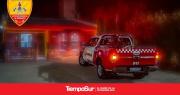 Bomberos intervinieron en un derrame de sustancia peligrosa