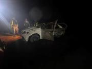 Dos jóvenes hospitalizados por un vuelco este lunes sobre la Ruta 237, cerca de Picún Leufú