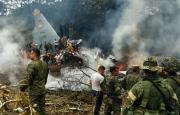 Un avión Hércules de la Fuerza Aérea de Colombia se accidentó en Puerto Leguízamo: hay decenas de heridos