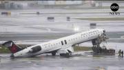 Accidente en LaGuardia: audios revelan error
