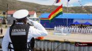 Con acto naval en Guaqui, La Paz recuerda los 147 años de la Batalla de Calama