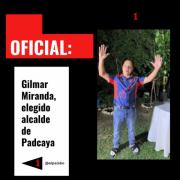 Oficial: Gilmar Miranda es el nuevo alcalde de Padcaya