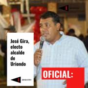Oficial: José Gira es el nuevo alcalde de Uriondo