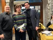 Colapinto visitó un restaurant italiano y el gerente lo definió de manera particular: Come como un dinosaurio