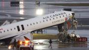 Lo que se sabe de la colisión del avión de Air Canada, que dejó dos pilotos muertos y 41 pasajeros heridos