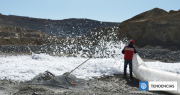 Nanoespuma creada por científicos chilenos reduce drásticamente la contaminación por polvo en minería
