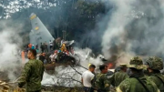 Tragedia aérea en Colombia: suben a 66 los fallecidos tras caída de avión militar