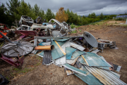 Chatarra domiciliaria viajará desde Aysén a Santiago para transformarse en acero verde