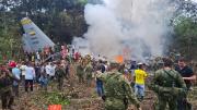 Asciende a 66 el número de fallecidos, cuatro desaparecidos y 57 heridos en accidente de avión militar en Colombia