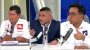 Candidatos a diputados debaten propuestas para la lucha contra la corrupción, la inseguridad ciudadana y la minería ilegal