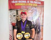 Puntería de oro: El tirador boliviano Horacio Banegas conquista la Copa José Murillo en Colombia