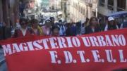 Magisterio Urbano anuncia marcha nacional