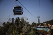[Fotos] Autoridades encabezaron primera prueba técnica del Teleférico Bicentenario
