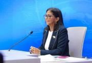 Presidenta (E) Delcy Rodríguez: Venezuela está en un