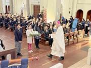 Misa por la Vida reunió a comunidades educativas en Linares