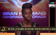 Gran Hermano: la platense Mavinga reaccionó a los comentarios racistas de Carmiña