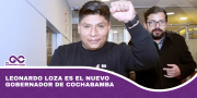 Leonardo Loza es el nuevo gobernador de Cochabamba