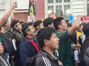 La victoria ante Surinam cambia el semblante de los bolivianos; así se vivió el partido en las calles de La Paz