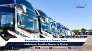 Dinatran libera horarios de buses por Semana Santa