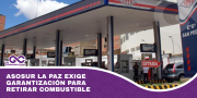 Asosur La Paz exige garantización para retirar combustible