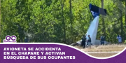 Avioneta se accidenta en el Chapare y activan búsqueda de sus ocupantes