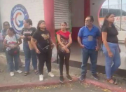 Varados en calle Los Baños