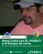 Rony Costa con EL PUEBLO y el tiempo de variar