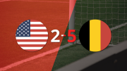 Amistoso internacional: Con un gol agónico, Bélgica ganó 5-2 el amistoso con Estados Unidos