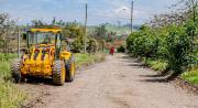 Mantenimiento vial en sector La Tranquilla