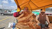 Feria del pescado seco en Ambato