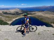 Diego Rovelotti, el emprendedor que recorre los caminos de Neuquén en bicicleta: Eso para mí es libertad