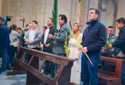 PRESIDENTE PARTICIPA EN LA EUCARISTÍA DEL DOMINGO DE RAMOS EN LA PAZ