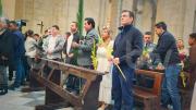 Presidente Paz participa en la misa de Domingo de Ramos en la Catedral Metropolitana de plaza Murillo