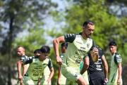 Trabajo en cancha, gimnasio y recuperación en la agenda de la Verde