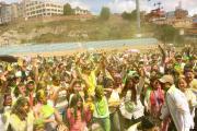 La Paz se llena de color con la celebración de Holi organizada por la Embajada de India