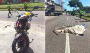 Motociclista pierde la vida tras choque con un vehículo en el segundo anillo