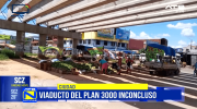 Vecinos del Plan 3000 exigen solución por viaducto inconcluso