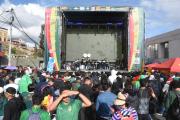 Población paceña podrá seguir el partido Bolivia vs. Irak a través de siete pantallas gigantes