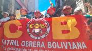 COB pide incremento salarial del 20% y la instalación de mesas de trabajo