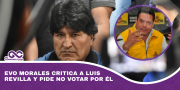 Evo Morales critica a Luis Revilla y pide no votar por él