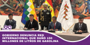 Gobierno denuncia red internacional que dañó 150 millones de litros de gasolina