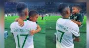 Fernández abraza a su hijo en llanto tras la eliminación de la Verde