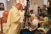 Iglesia celebra el Jueves Santo con misa para enfermos, ancianos y personas con discapacidad