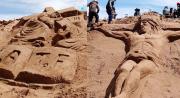 Esculturas de arena recrearán escenas bíblicas en Oruro por Semana Santa