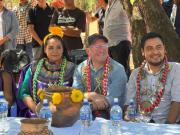 Adrián Oliva destaca unidad y compromiso durante visita a Tentaguasu en Tarija