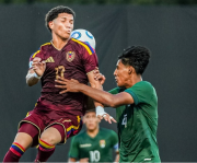 La Verde sub-17 reacciona a tiempo y empata con Venezuela en los últimos minutos